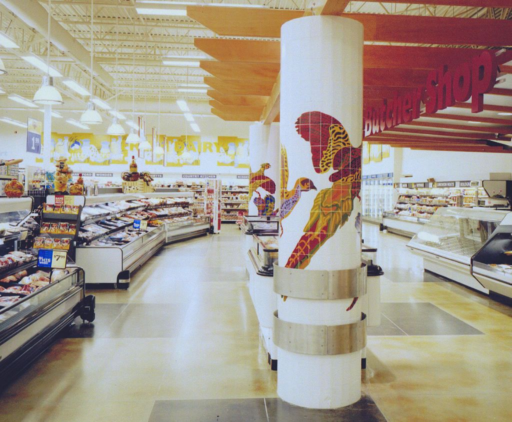 Hanaford Supermarkets / Decorative Tile Interior Murals