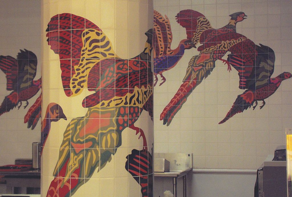 Hanaford Supermarkets / Decorative Tile Interior Murals
