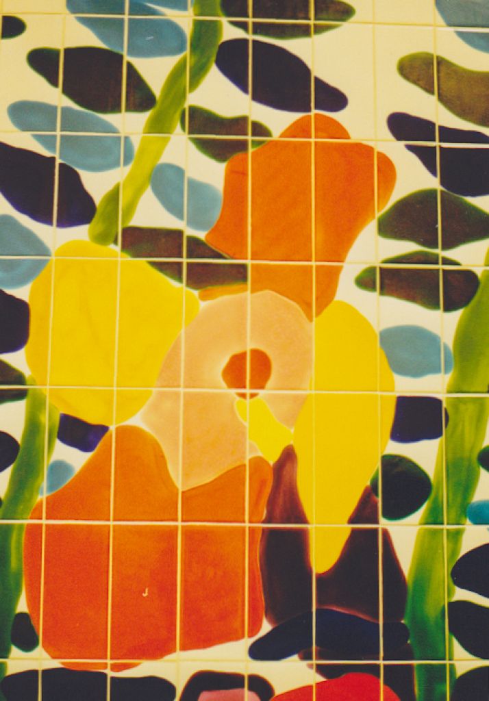 Mcwhiters Marketpalce / Hand Painted Glazed Tiles & Project Graphics