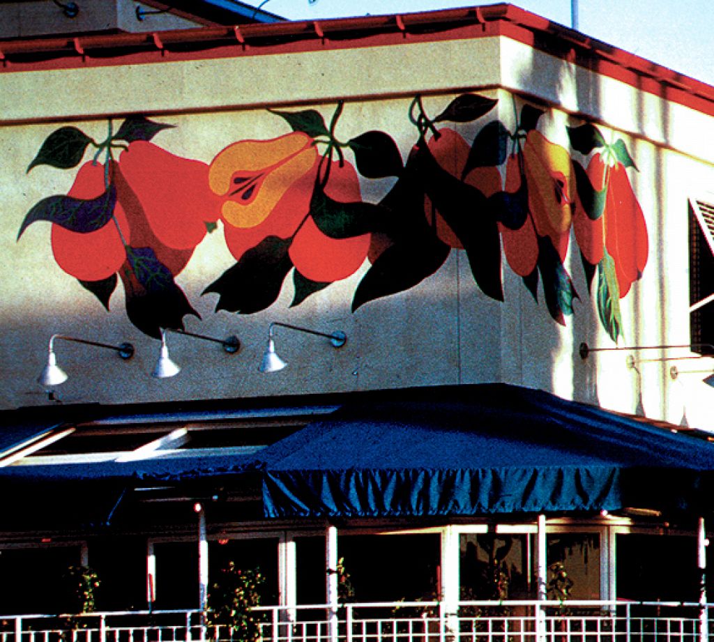 Century City Marketplace / Hand Painted Mural