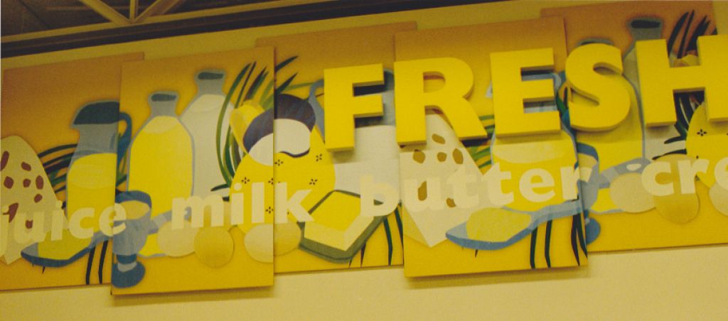 Hanaford Supermarkets / Decorative Interior Murals