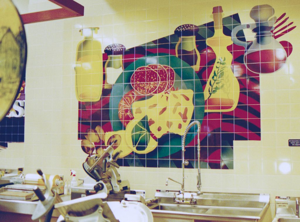 Hanaford Supermarkets / Decorative Tile Interior Murals