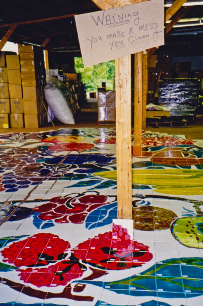 S-Mart Supermarkets / Juarez Mexico / Hand painted Glazed Tile Murals