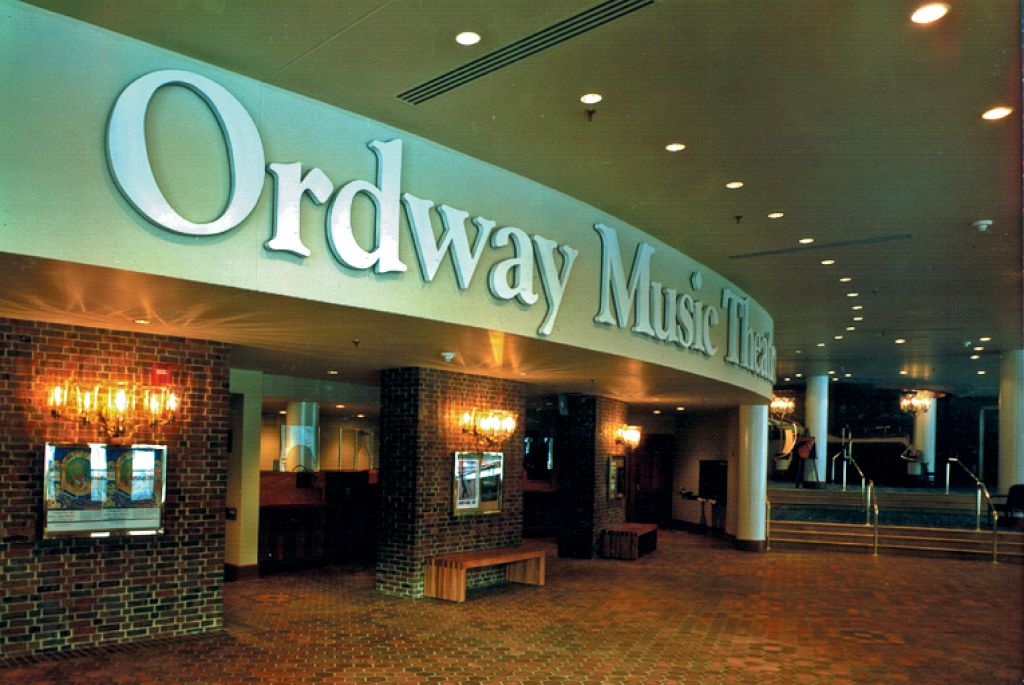 Ordway Music Theatre / Lobby Sign